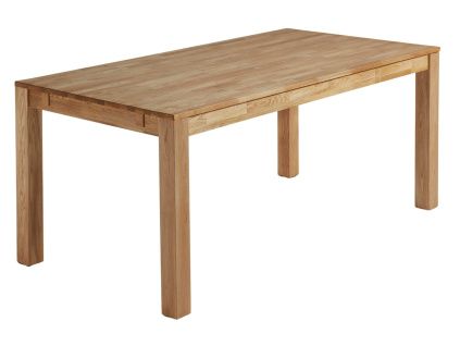 Dubový rozkládací jídelní stůl Kave Home Isbel 180/260 x 90 cm