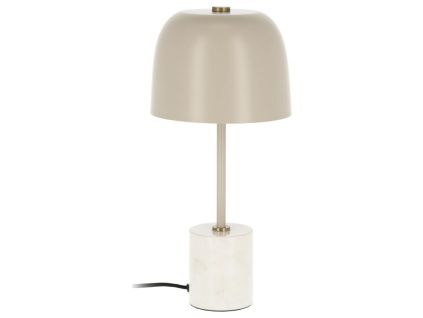 Béžová kovová stolní lampa Kave Home Alish 40 cm