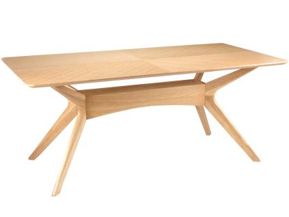 Dubový jídelní stůl Somcasa Helga 180 x 95 cm