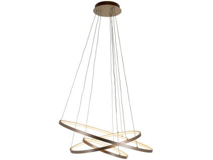 Kovové závěsné světlo Amira 80 cm