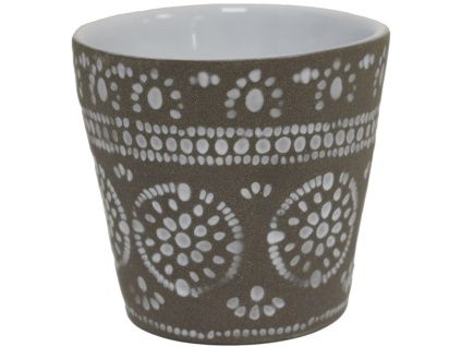 Šedý šálek na espresso COSTA NOVA GRESPRESSO ECO GRES 0,1l