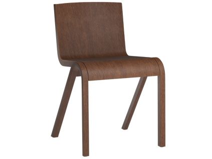 Hnědá dubová jídelní židle AUDO READY