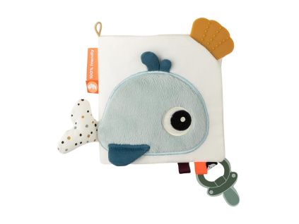 Barevná látková knížka s aktivitami Done by Deer Sea friends