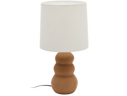 Terakotová stolní lampa Kave Home Madsen