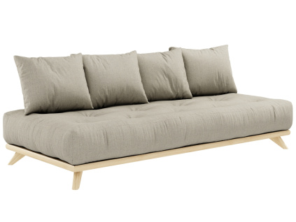 Lněná pohovka Senza 200 cm