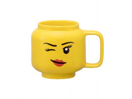 Žlutý keramický hrnek LEGO® Winky 255 ml