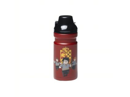 Červená plastová láhev LEGO® Harry Potter Nebelvír 390 ml