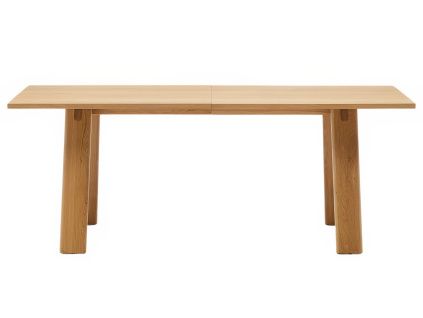 Dubový rozkládací jídelní stůl Kave Home Arlen 200/250 x 95 cm