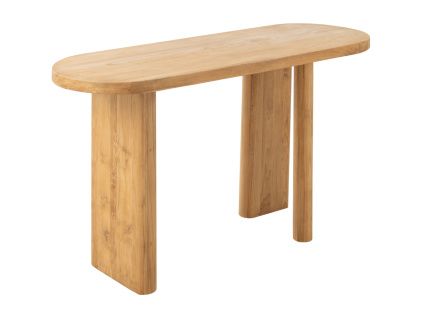 Teakový konzolový stolek J-line Natty 150 x 50 cm