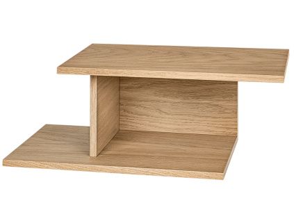 Dubový závěsný noční stolek Tann 50 x 26 cm, levý