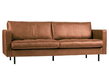 Koženková pohovka Raden 230 cm s prošíváním