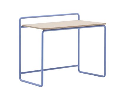 Modrý psací stůl Kave Home Tinn 80 x 45 cm