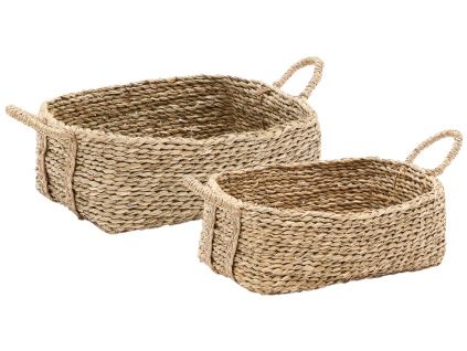 Set dvou dekorativních košů Kave Home Milly