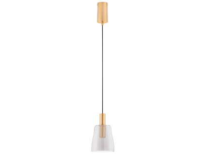 Skleněné závěsné LED světlo Nova Luce Imatia II. 14,5 cm