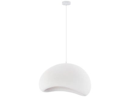 Bílé závěsné světlo Nova Luce Aere 60 cm