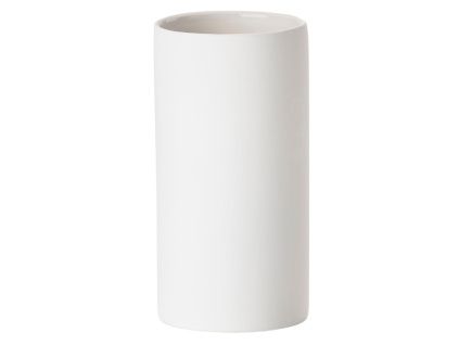 Bílý porcelánový stojan na zubní kartáčky Solo