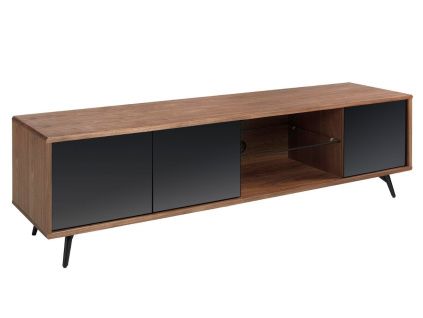 Ořechový TV stolek Angel Cerdá No. 3223, 180 x 45 cm