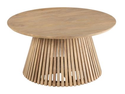 Dřevěný konferenční stolek J-line Vincenzo 80 cm