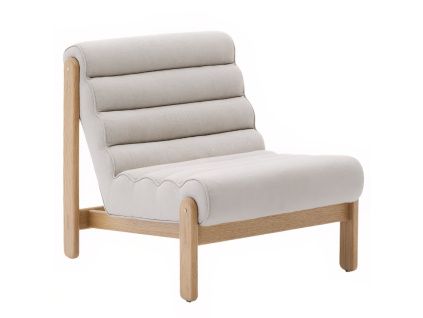 Béžové čalouněné křeslo Kave Home Magira