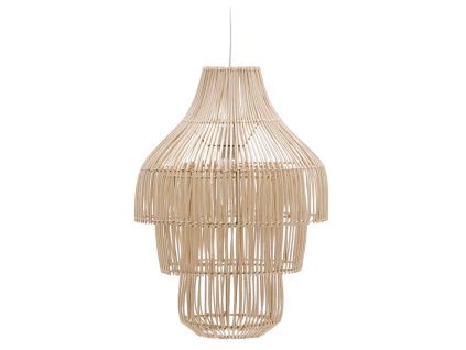 Ratanové závěsné stínidlo Kave Home Janoa 38 cm