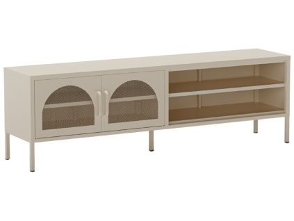Kovový TV stolek Diora 160 x 35 cm