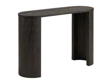 Hnědý konzolový stolek Bibion 114 x 38 cm