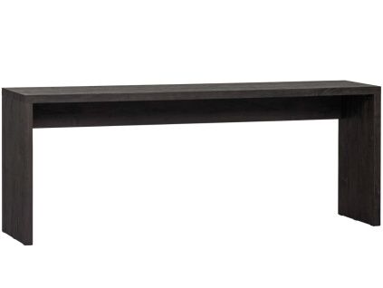 Hnědý konzolový stolek Maan 200 x 45 cm
