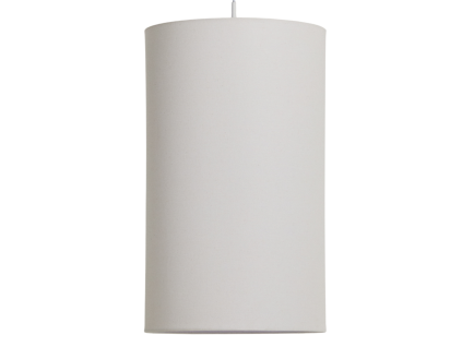 Bílé bavlněné závěsné stínidlo Kave Home Niani Ø30 cm