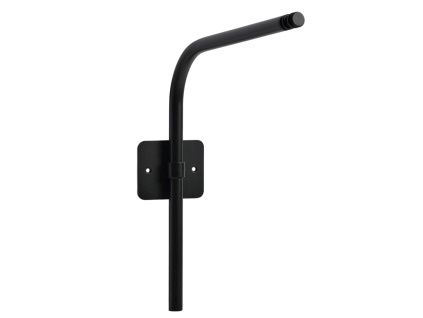 Černý kovový nástěnný držák na zahradní LED lampu Kave Home Nali