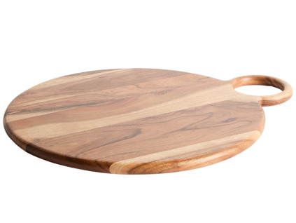 Dřevěné servírovací prkénko Kave Home Dalme 36 cm