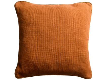 Oranžový bavlněný povlak na polštář Kave Home Lunor 45 x 45 cm
