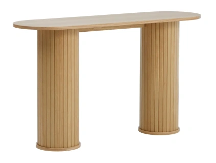 Dubový konzolový stolek Unique Furniture Nola 130 x 40 cm