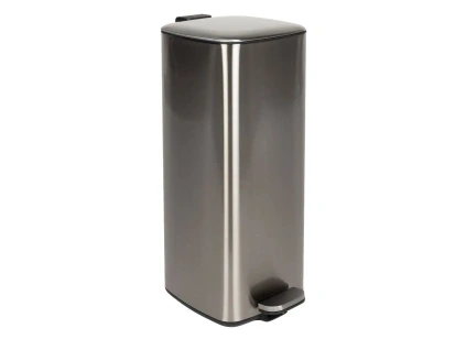Nerezový pedálový odpadkový koš MARK LARGE 30 l