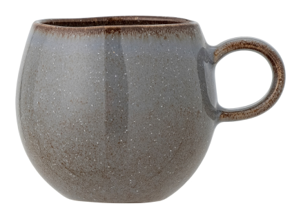 Šedý kameninový hrnek Sandrine 275 ml