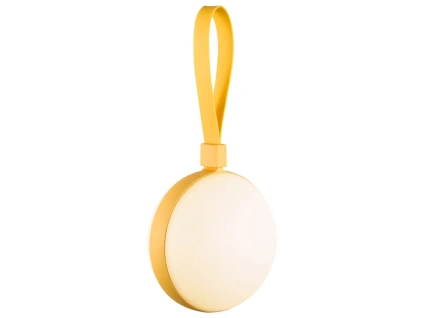 Žlutá přenosná venkovní LED lampa Bring To Go