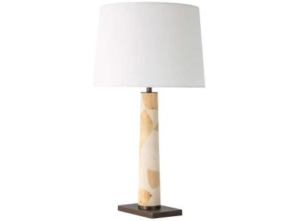 Béžová stolní lampa Angel Cerdá No. 8085