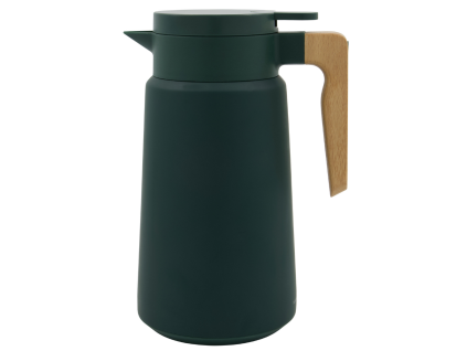 Tmavě zelená nerezová termokonvice Cole 1,8 l