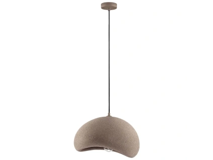 Hnědé závěsné světlo Nova Luce Aere 40 cm