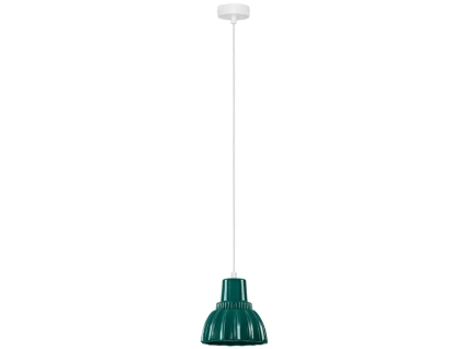 Zelené keramické závěsné světlo Nova Luce Picco 16 cm