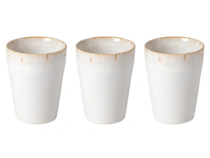 Set tří bílých hrnků COSTA NOVA GRESPRESSO 380 ml