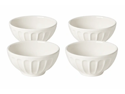 Set čtyř bílých misek COSTA NOVA LATTE BOWLS 13 cm