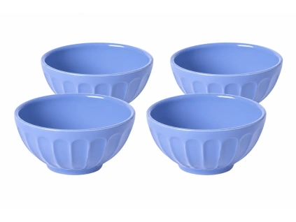Set čtyř modrých misek COSTA NOVA LATTE BOWLS 13 cm