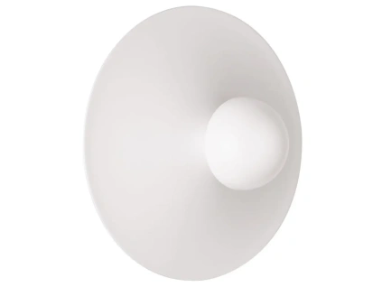Bílé kovové nástěnné LED světlo Nova Luce Edem 25 cm