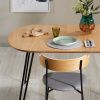 Dubový rozkládací jídelní stůl Kave Home Novac 170-320 x 100 cm