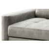 Šedá koženková rohová pohovka MESONICA Musso Tufted, pravá, 248 cm -fv-interier-25