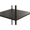 Černý kovový regál Moreno 140 cm -fv-interier-25