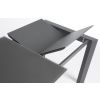 Tmavě šedý skleněný rozkládací jídelní stůl Kave Home Axis 160/220x90 cm -fv-interier-25