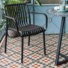 Černá plastová zahradní židle Kave Home Isabellini -fv-interier-25