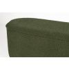 Zelená bouclé lavice WLL MARCOS 93 cm -fv-interier-25