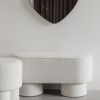 Bílá bouclé lavice WLL MARCOS 93 cm -fv-interier-25